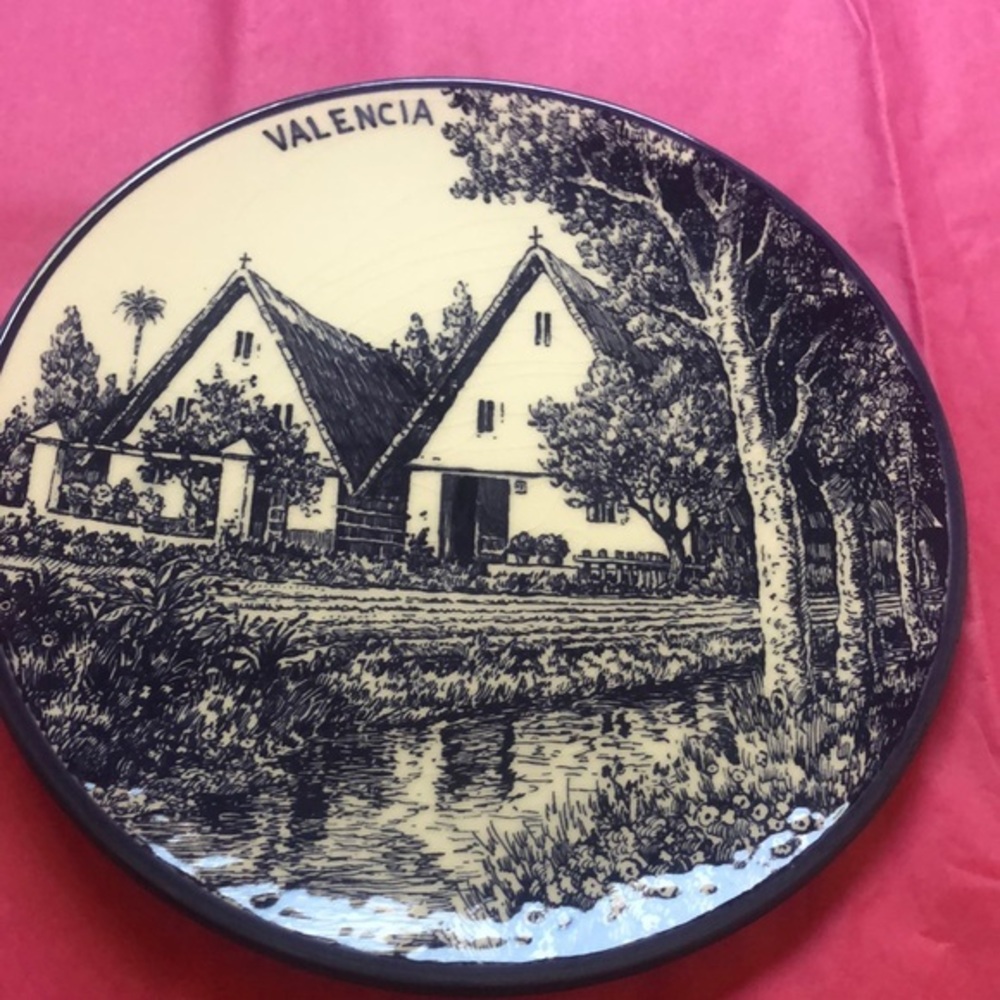 Spanish Valencian Decorative plate great Christmas present